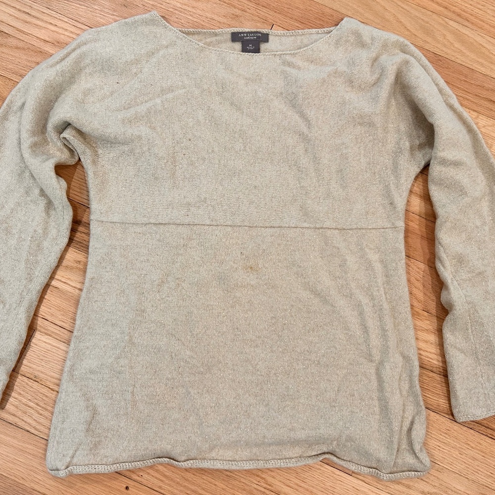 Ann Taylor Cashmere Sweater